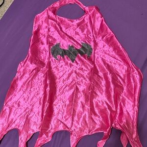 Six Flags Pink Bat Cape for Kids